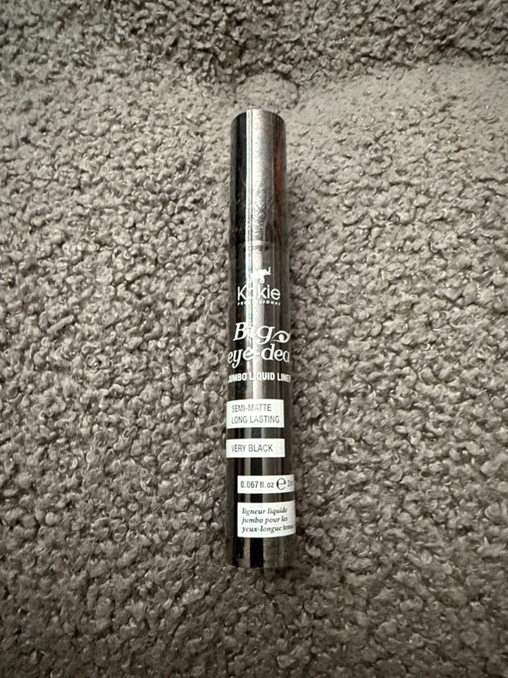 Kokie Big Eye Deal Semi-Matte Liquid Eyeliner - Very Black